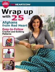 Wrap up with 25 Afghans from Red Heart