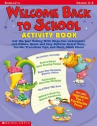 Welcome Back To School Activity Book