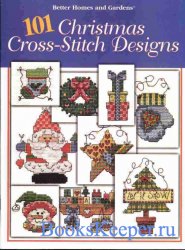 101 Christmas Designs Book. 101 образец Рождественской вышивки